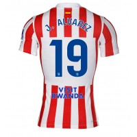 Stroje piłkarskie Atletico Madrid Julian Alvarez #19 Koszulka Podstawowej 2025-26 Krótki Rękaw